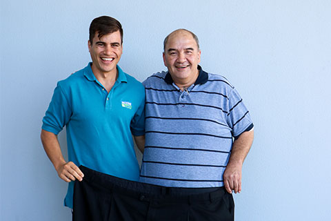 Green Prescription helps Ricky lose more than 40kg