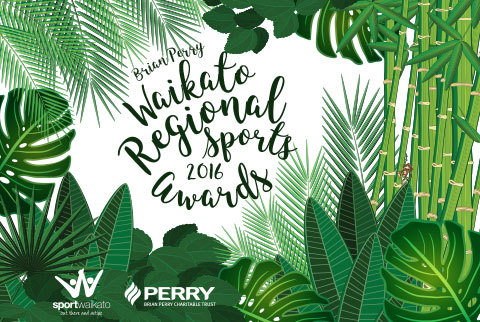 Brian Perry Waikato Regional Sports Awards 2016